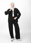 STRIPED CRINKLE SET