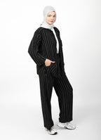 STRIPED CRINKLE SET