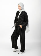 STRIPED CRINKLE SET
