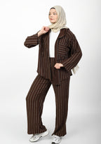 STRIPED CRINKLE SET
