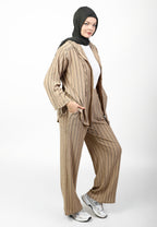 STRIPED CRINKLE SET