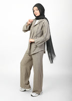 STRIPED CRINKLE SET