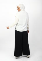 Pleated Palazzo Pants