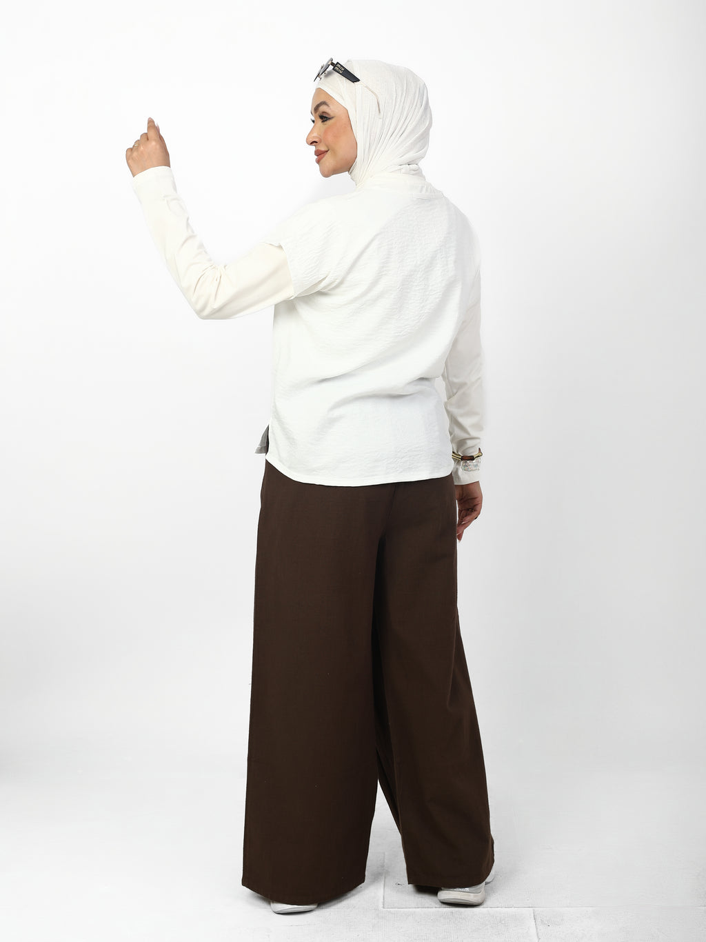 SHORT LINEN BASIC T-SHIRT
