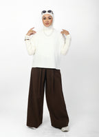 SHORT LINEN BASIC T-SHIRT