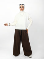 SHORT LINEN BASIC T-SHIRT